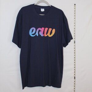 Port‎ & Company Essential Tee navy blue w/ EAW graphic XL - brand new never worn